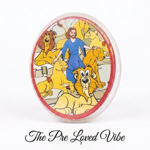 Daniel And The Lions Den Playing Cards Oval Shape Bunny Joker